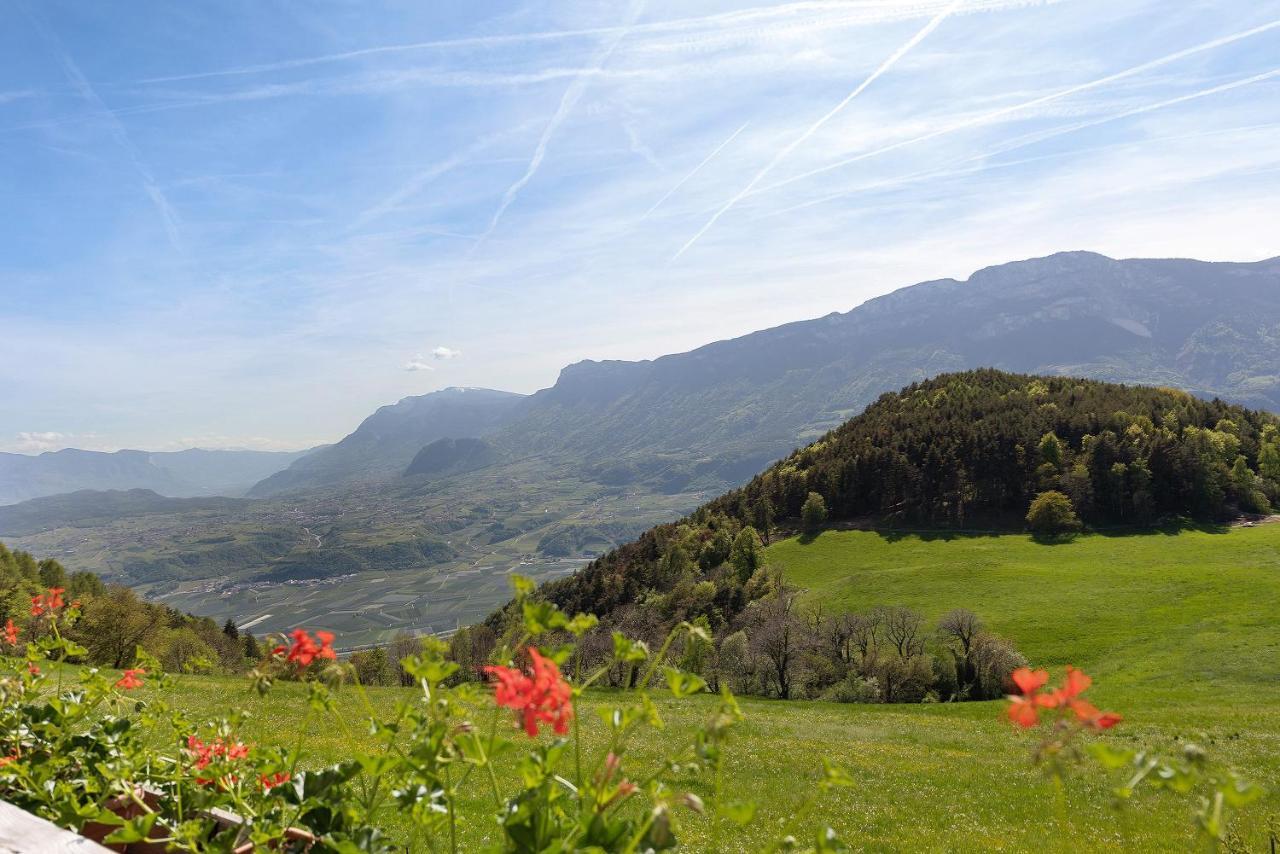 Moar Im Rumsein - Apt Etschblick San Genesio Atesino Εξωτερικό φωτογραφία